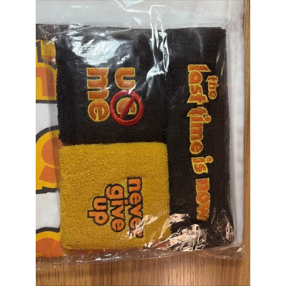 JOHN CENA WWE Official Farewell Tour 2025 SAN DIEGO Sweatbands & Towel Set